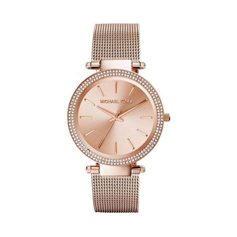 michael kors watch womens rose gold mesh|mk rose gold watch sale.